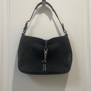 Black coach purse